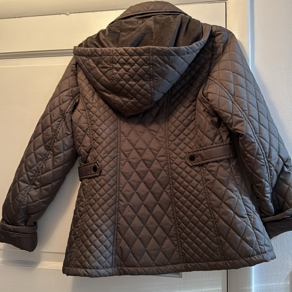 Thin winter coat. Gray - Picture 3 of 4